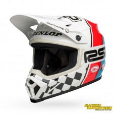Nón BELL MX-9 MIPS RSD THE RALLY GLOSS WHITE/BLACK